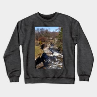 River Dee, Braemar, Scottish Highlands Crewneck Sweatshirt